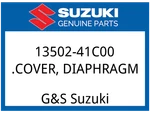 Suzuki Oem Part 13502-41C00 Cover, Diaphragm New. Price: $46.98.