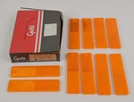 Grote 40133 Yellow Amber 4.5" Side Marker Clearance Reflectors Stick On 10 Piece New. Price: $26.99.
