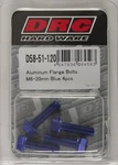 Drc D58-51-120 Aluminum Flange Bolts Blue M6X20MM 4/PK New. Price: $24.29.