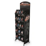 Maxima V-twin Metal Floor Display, 5-SHELF 10-10100 New. Price: $439.99.