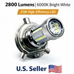 Ultimate Led Hi/lo Headlight Bulb For Honda 34901-MC7-602 12V 60/55 Visibility New. Price: $17.99.