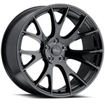20" Voxx Replica Hellcat Gloss Black Wheel 20X10.5 5X115 25MM Rim New. Price: $332.00.