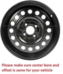 Dorman 939-226 15" X 6.5 In Steel Wheel Rim 07-12 Sentra 114.3 Pattern New. Price: $97.92.