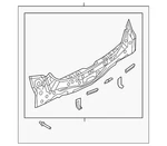 Genuine Mazda Rear Panel Assembly B4YA-70-75ZA New. Price: $116.11.