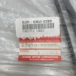Genuine Suzuki Throttle Cable Assy 63610-93300 Nos Oem New. Price: $25.00.