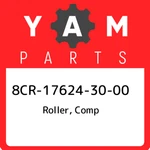 8CR-17624-30-00 Yamaha Roller, Comp 8CR176243000, New Genuine Oem Part. Price: $67.13.