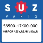 56500-17K00 Suzuki Mirror Assy,rear View,r 5650017K00, New Genuine Oem OF2. Price: $109.99.