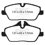 Ebc Brakes UD1308 Ultimax Pads Fits 07-23 Cooper New. Price: $69.98.