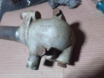 Triumph TR2 TR3 TR4 Used Original Thermostat Housing 202033. Price: $35.00.