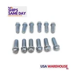 Racing Power R0938, Set Of 12 Zinc Steel Header Bolt Kit 3/8IN New. Price: $37.75.