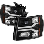 Spyder Chevy Silverado 1500 07-13 Version Projector Headlights Black Pro-yd- New. Price: $569.75.