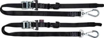 Powertye Ratcheting Soft-tye Tie-downs With Swivel Latch 6'L X 1.5"W Black New. Price: $57.98.