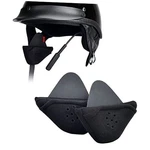 Half Helmet Ear Pads Speaker Pockets, 1/2 Motorcycle Covers New. Price: $40.58.