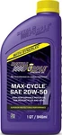 Royal Purple (06316-6PK Max-cycle 20W-50 High Performance Synthetic Motorcycl... New. Price: $91.49.