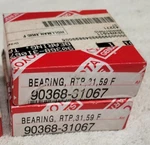 Toyota Genuine Set 90368-31067X2 Oem Front Axle Inner Bearing Rh & Lh New. Price: $95.00.