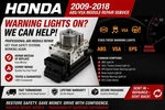 Repair Service 2008 - 2017 Honda Accord Civic Pilot Vsa Abs Brake Module Remanufactured. Price: $155.00.