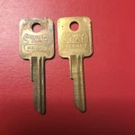Vintage Star Key Blank For Gm 1987-1990 Ignition HBR14C P1098C B50 Set Of 2 Used. Price: $7.20.