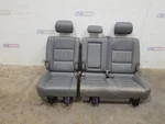 1998 Toyota Landcruiser Rear Second Row Seat Set Gray Leather Used. Price: $297.50.