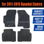 Front & Rear Floor Mats Carpet Waterproof Black Velour For 11-15 Hyundai Elantra New. Price: $34.15.