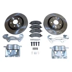 Crown Hd Front Caliper Pad & Rotor Big Brake Kit For Jeep Wrangler Jk RT31046 New. Price: $513.17.