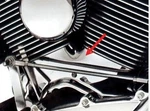 Chrome Cylinder Base Engine Case Trim Cover For 07-16 Touring 32077-07 New. Price: $85.95.