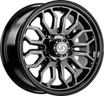 Sedona Onyx Atv/utv Wheel 12X7 4/110 +10MM Machined Black New. Price: $151.07.