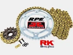 2014-2024 Yamaha MT-07 Rk Xre 525 Quick Accel 15/43 Gold Chain And Sprockets Kit New. Price: $224.95.