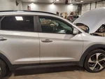 2016 Hyundai Tucson Right Front Door Silver Used Oem 120-60656AR 105K Miles. Price: $745.00.