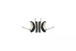 Genuine Gm Bonded Rear Drum Brake Shoe Set 19158721 New. Price: $122.59.