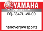 Yamaha Oem Part F6J-F847U-V0-00 25'FSH Leaning Post Bag New. Price: $585.99.