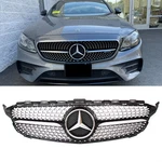 Black Front Grille W/emblem For Mercedes-benz W205 C300 C450 2015-2018 New. Price: $77.99.