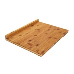 Camco Bamboo Cutting Board With Counter Edge Perfect For Vegetables, Fruits, New. Price: $79.57.