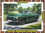 Metal Sign - 1970 Volvo P1800 Watercolor 14X10 New. Price: $29.95.