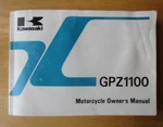 Kawasaki GPZ1100 Motorcycle Owners Manual P/n 99920-1714-01 Dated 1994 Used. Price: $12.99.
