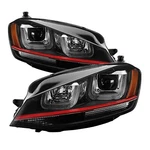 Spyder Auto 5080592 Drl Led Projector Headlights Fits 14-19 Golf New. Price: $754.81.