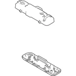 Genuine Ford Jack Cover 9L3Z-9945626-C New. Price: $56.98.