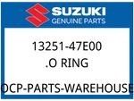 Suzuki Oem Part 13251-47E00 Ring New. Price: $8.64.
