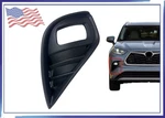 For 202020 2025 Toyota Highlander Right Passenger Front Bumper Fog Light Cover New. Price: $34.30.
