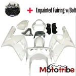 For Kawasaki Ninja ZX6R 2003 2004 Unpainted Fairing Kit Bodywork Mold + Bolt Set New. Price: $239.01.