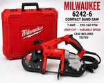 Milwaukee 6242-6 Deep Cut Variable Speed Portable Band Saw Case Used. Price: $230.00.