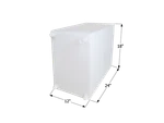 Icon 12718 Fresh Water Tank 20 Gallon Capacity 24 Inch X Whit New. Price: $211.49.