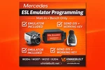 Mercedes Esl Emulator Programming Service W204 W207 W212 X204 Mail-in Bench New. Price: $150.00.