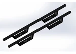 1999-2016 Ford F250/F350/F450/F550 Crew Cab Txt Black Drop Step Bars Promaxx New. Price: $318.53.