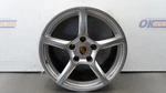 17 Porsche Boxster 718 18X8 5 Straight Spoke Wheel Rim Silver Used. Price: $321.30.