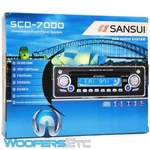 Sansui Car Stereo Player 4 Ch Amplifier SCD-7000 Am/fm Radio Receiver New. Price: $59.99.