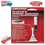 Rearview Mirror Permanent Bond Adhesive Glue For Metal Button Windshield Mount ! New. Price: $20.99.