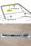 Toyota MR2 AW11 1984-1989 Oem Upper Back Window Outside Moulding 75507-17010 New. Price: $86.00.