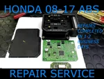 2008-2017 Honda Vsa Abs Brake Control Module -repair Service- Remanufactured. Price: $140.00.
