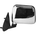 Driver Side Manual View Mirror Chrome Bright Fits 1990-1997 Nissan Pickup New. Price: $30.47.