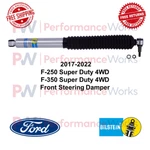 Bilstein B8 5100 Front Steering Stabilizer Damper For 17-22 F-250 F-350 Sd 4WD New. Price: $120.07.